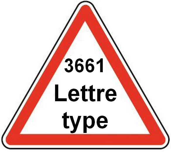 3661 Lettre type